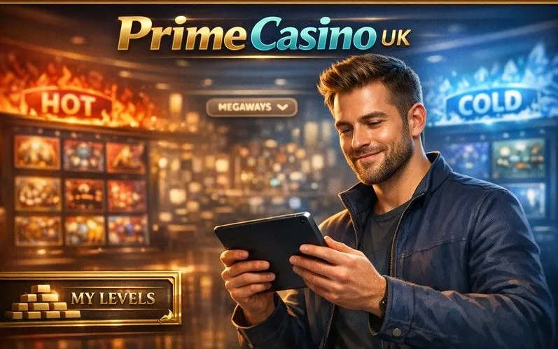 Prime Casino UK home hero banner